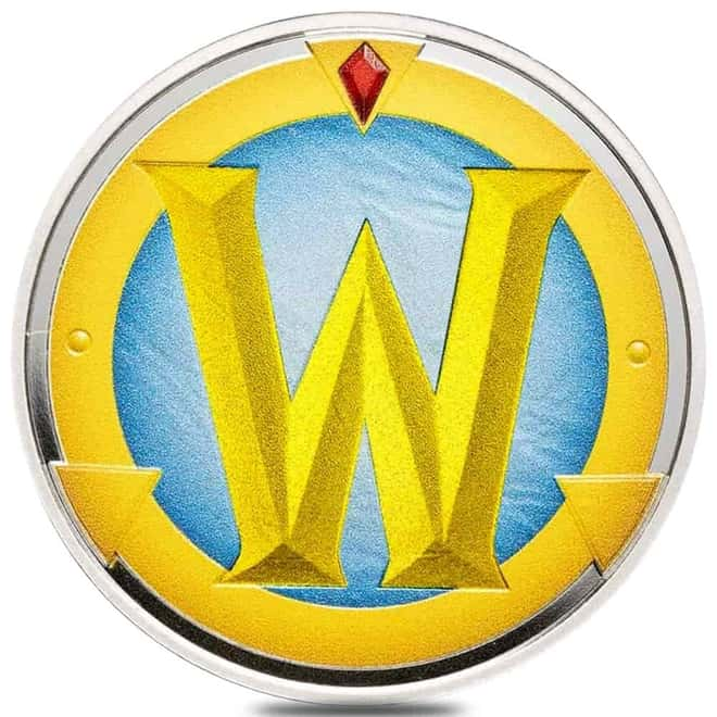 PAMP Suisse World of Warcraft 1oz Silver Token