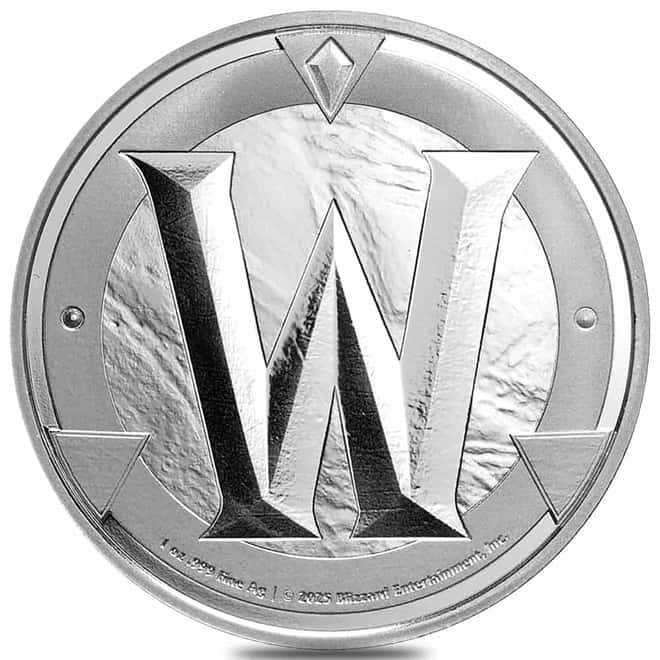 PAMP Suisse World of Warcraft 1oz Silver Token