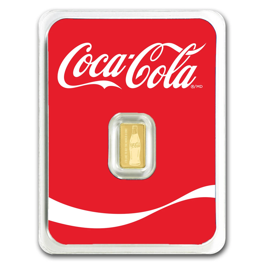 Pamp Suisse 0.5g Coca-cola Gold Bar