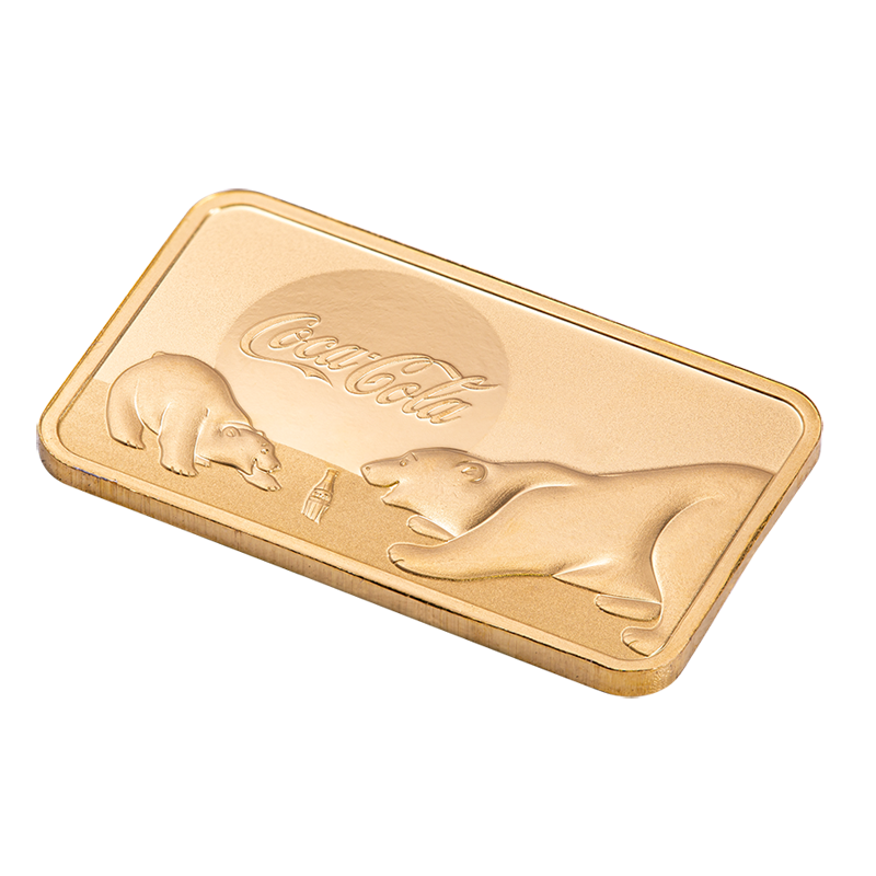 Pamp Suisse Coca-cola Holiday Polar Bear 5g Minted Bar