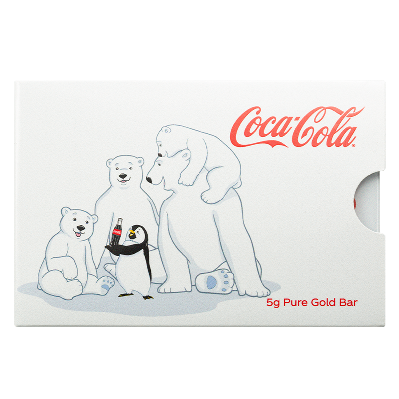 Pamp Suisse Coca-cola Polar Bear & Friends 5g Minted Bar