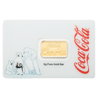 Pamp Suisse Coca-cola Polar Bear & Friends 5g Minted Bar