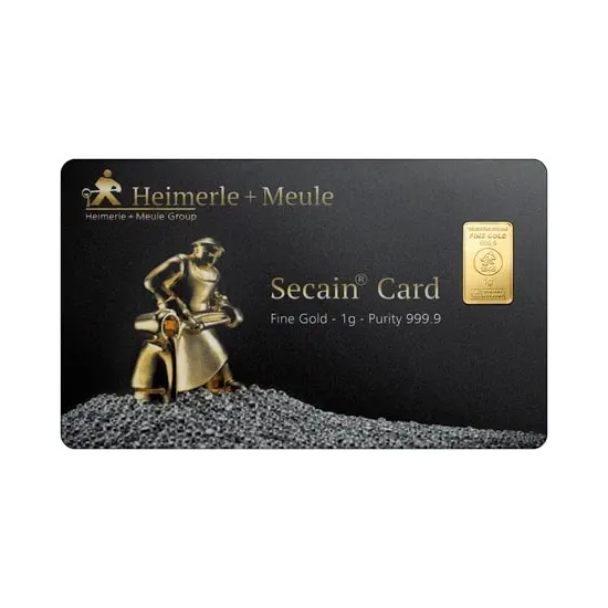 Heimerle Meule 1g Secain Gold Bar