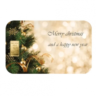 Heimerle Meule 1g Christmas Gold Bar