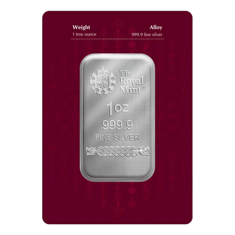 Great Britain 1oz Norse Gods Thor Silver Bar