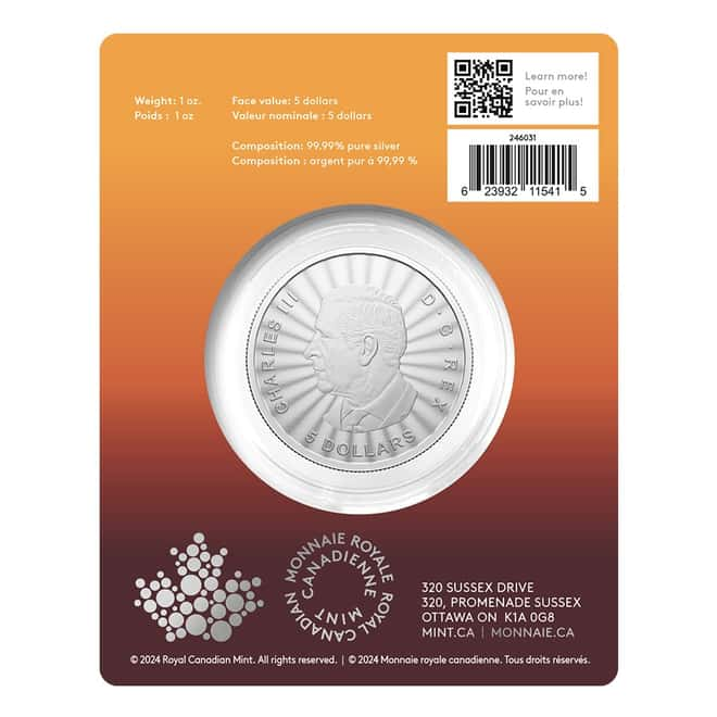 2024 The Majestic Polar Bears 1oz silver coin