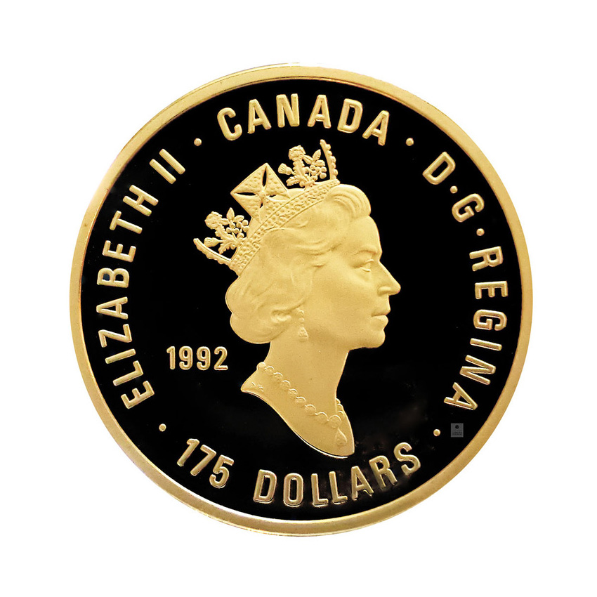 Canada 1992 Olympics 1/2 oz Proof Gold