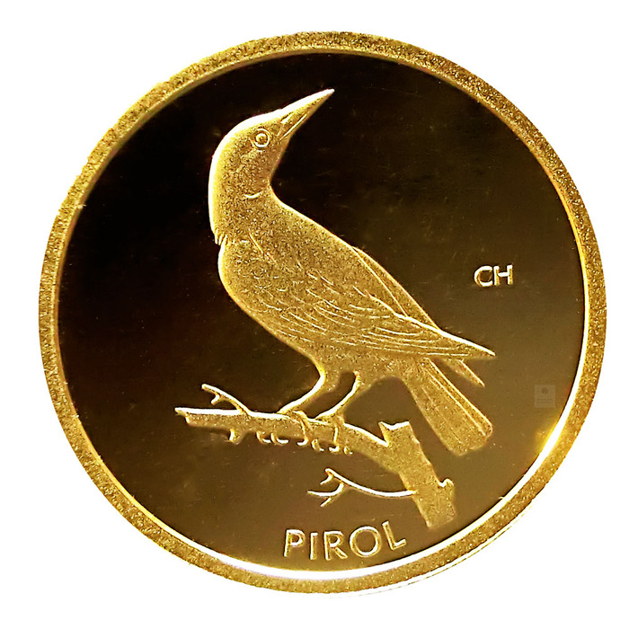 Bundesrepublik Deutschland 2017 Pirol 1/8oz Gold Coin