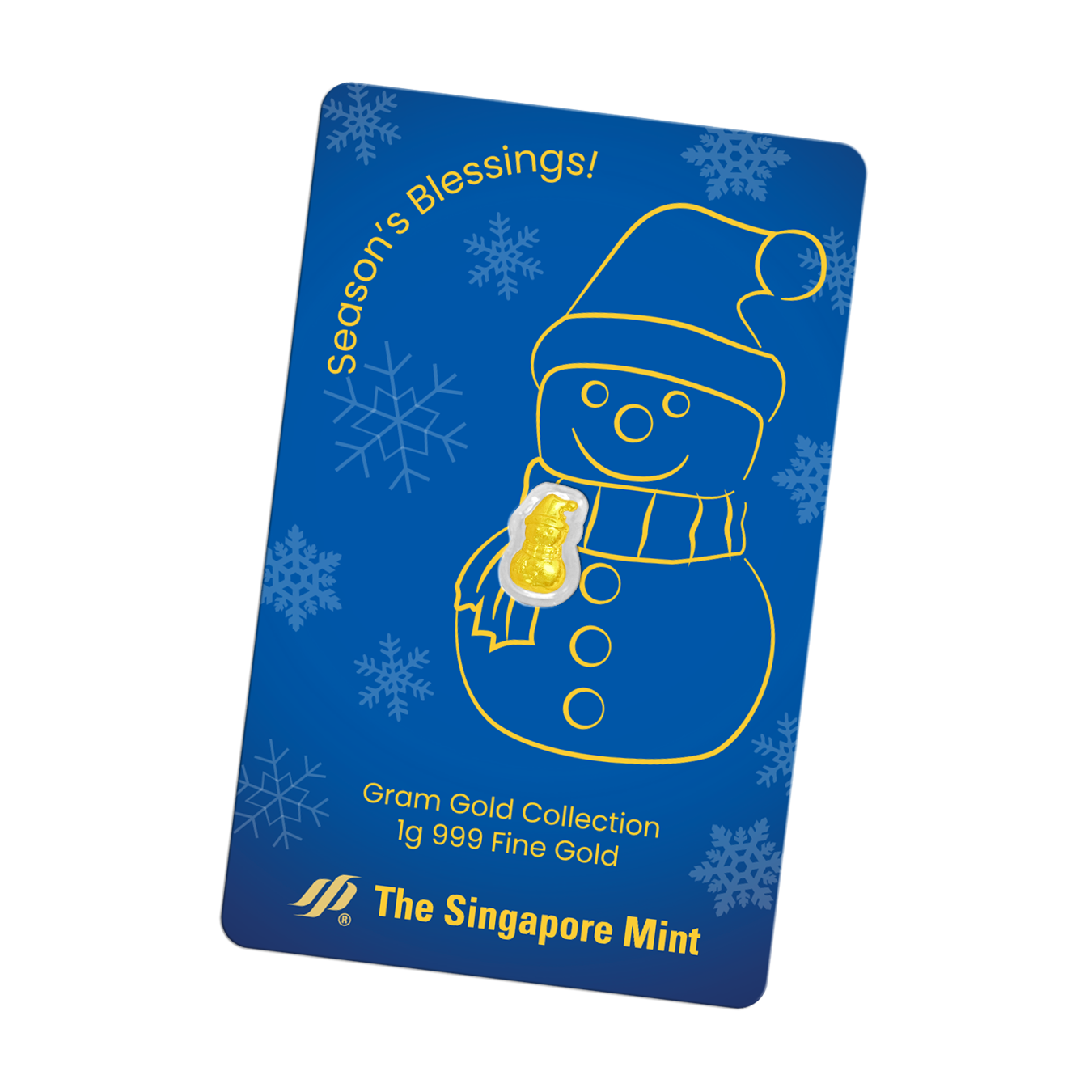 Singapore mint 1 Gram Collections Snowman