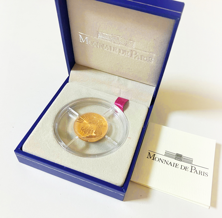 BICENTENAIRE DE LA VICTOIRE D'AUSTERLITZ 1/4oz Gold Coin