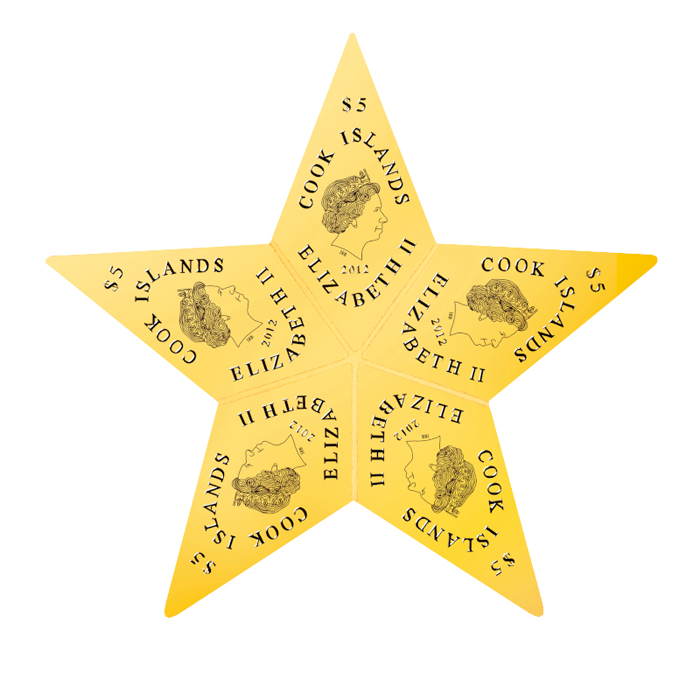 Valcambi Star Combicoin 5 x 1g