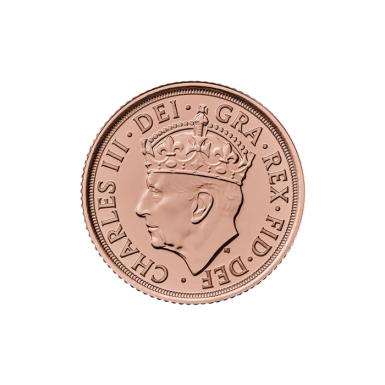 King Charles III The Coronation Half Sovereign 2023