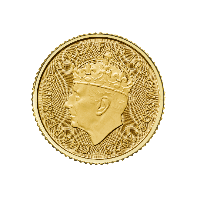 King Charles III The Coronation 1/10oz Gold Coin