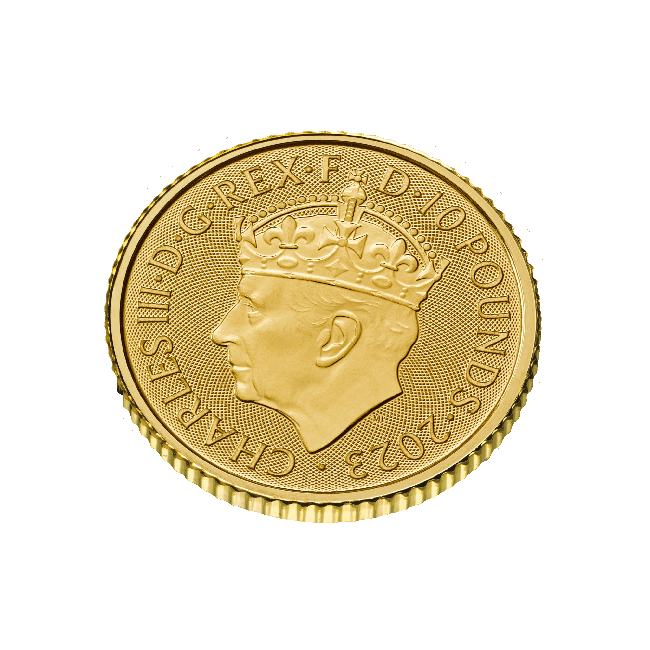 King Charles III The Coronation 1/10oz Gold Coin