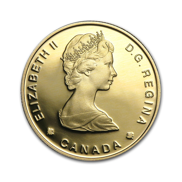1989 Canada 1/4 oz Proof Gold Sainte-Marie coin