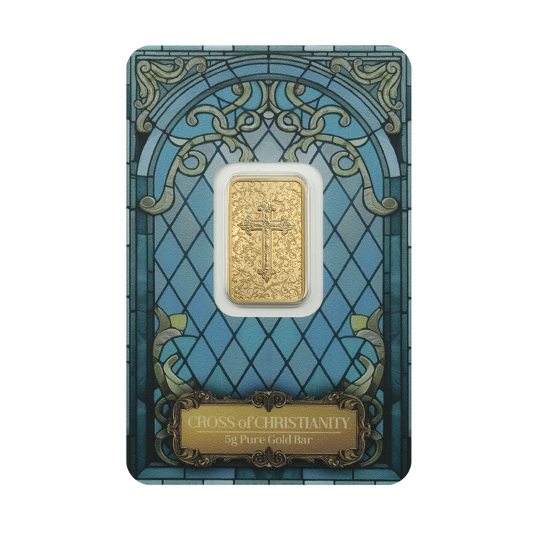 Pamp Suisse New Cross of Christianity 5g Minted Bar