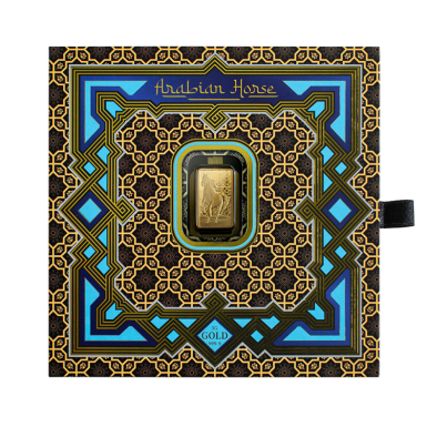 Pamp Suisse Arabian House 5g Minted Bar (w/Box & Pendent)