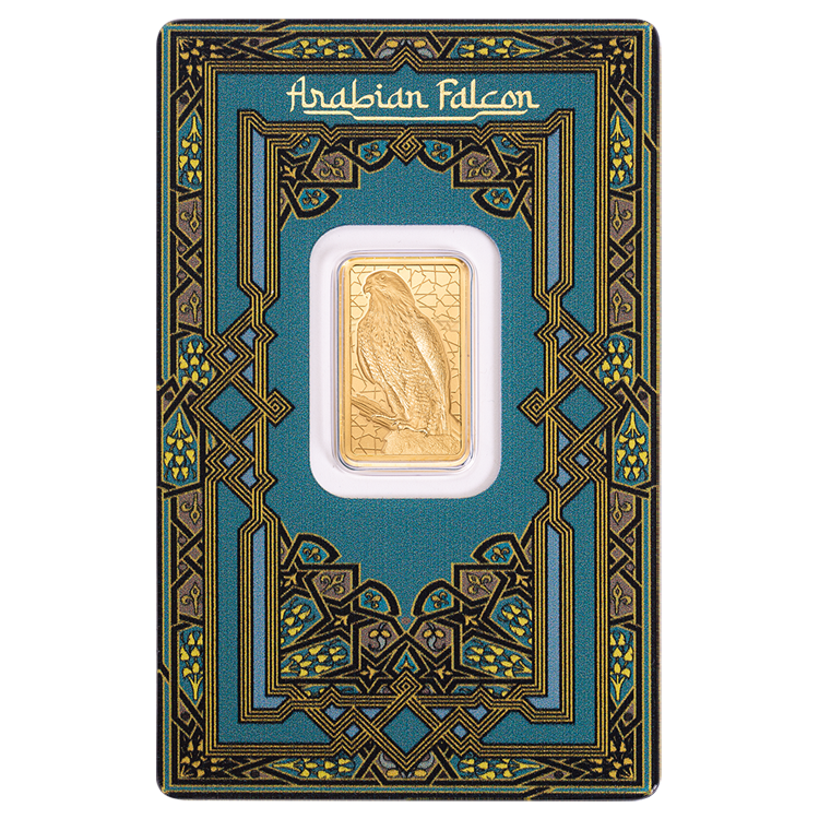 Pamp Suisse Arabian Falcon 5g Minted Bar (only Assay)