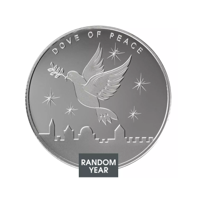 ICMC Dove of peace 1oz silver Round