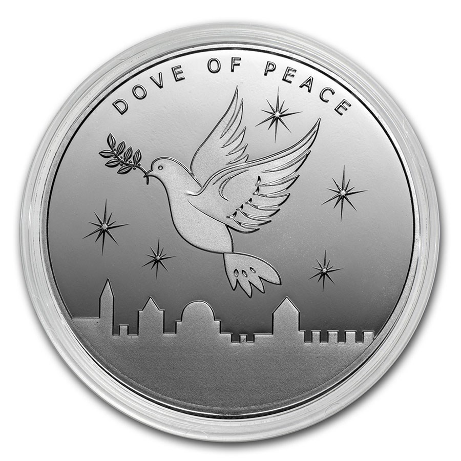 ICMC 1oz silver Round Prooflike