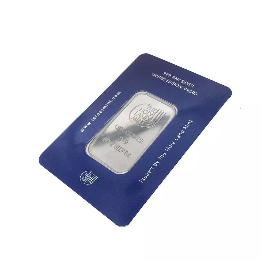 ICMC 1oz silver Dove of Peace in a gift box