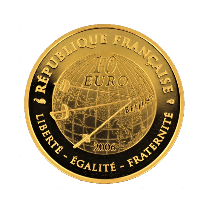 XXIX Summer Olympics 2008 1/4oz Gold Coin