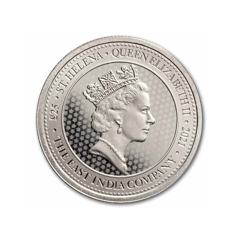 2021 ST Helena Rose Crown 1/3 oz Platinum coin