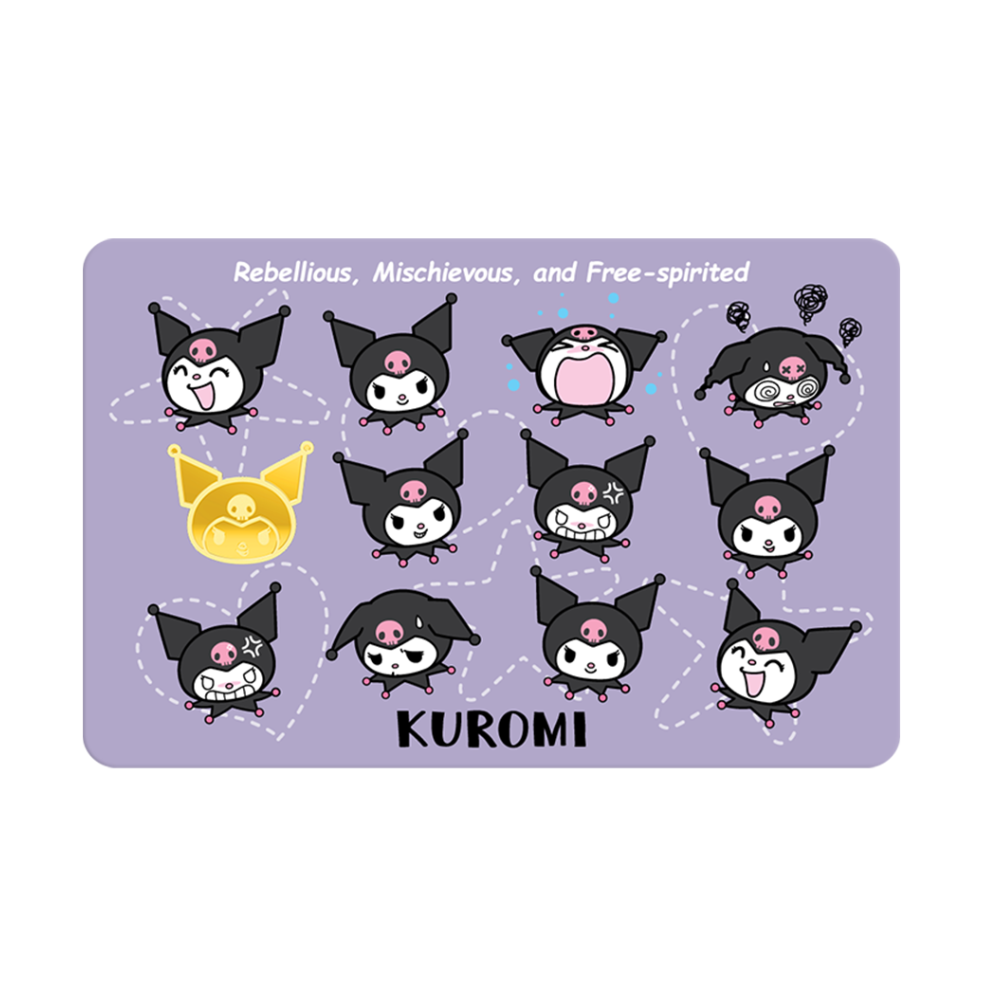 Aurora Sanrio Kuromi 1g Gold bar
