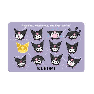 Aurora Sanrio Kuromi 1g Gold bar