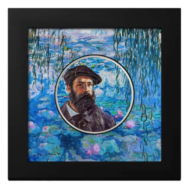 CIT Masters of Art Claude Monet 2oz coloured silver coin