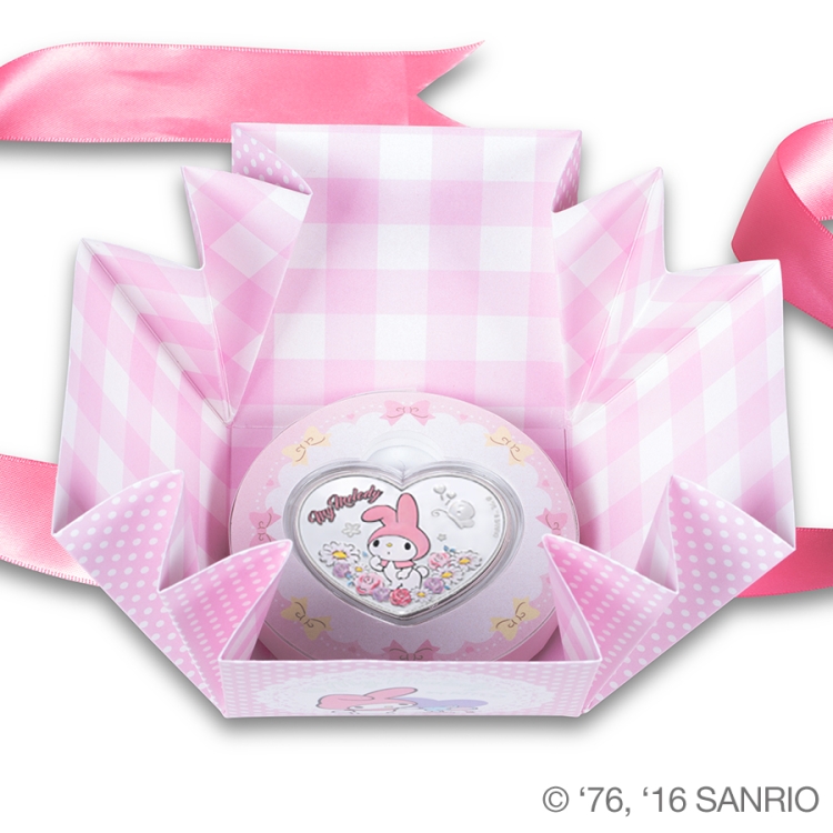 Hello Kitty My Melody Spring Blossom 1oz Silver Proof