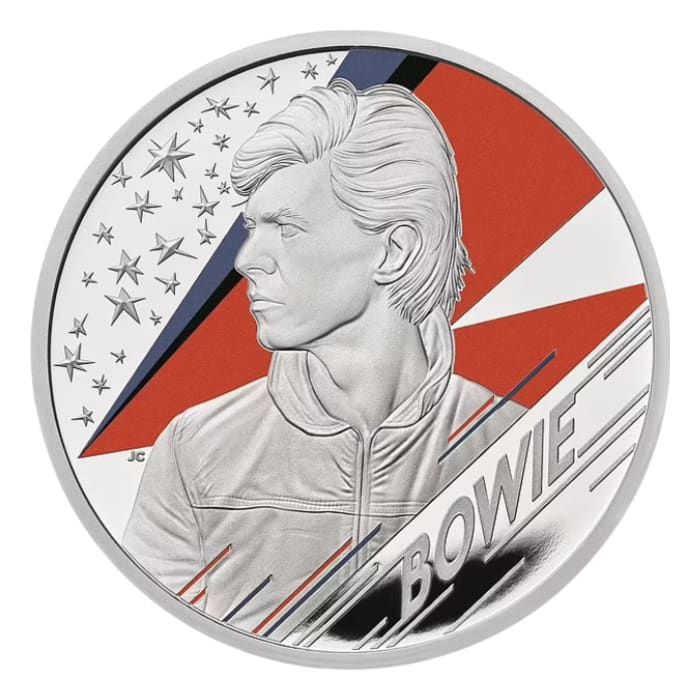 Great Britain Music Legends David Bowie 1oz silver proof coin