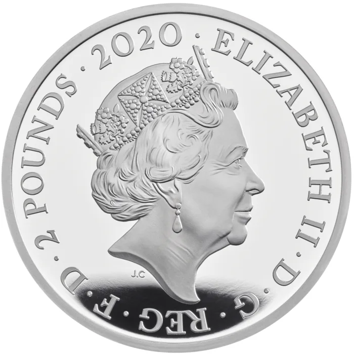 Great Britain Music Legends David Bowie 1oz silver proof coin