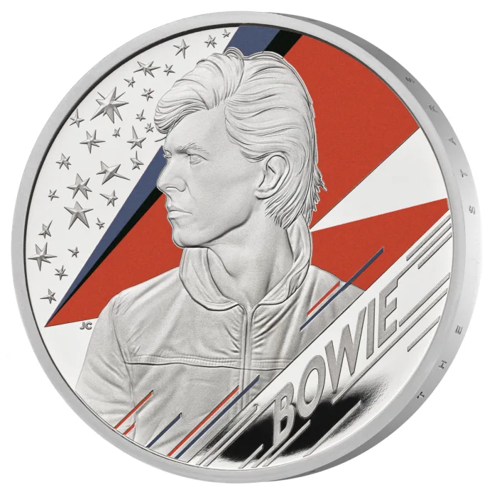 Great Britain Music Legends David Bowie 1oz silver proof coin