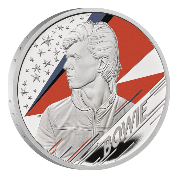 Great Britain Music Legends David Bowie 1oz silver proof coin