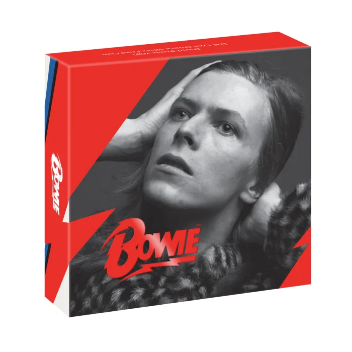 Great Britain Music Legends David Bowie 1oz silver proof coin