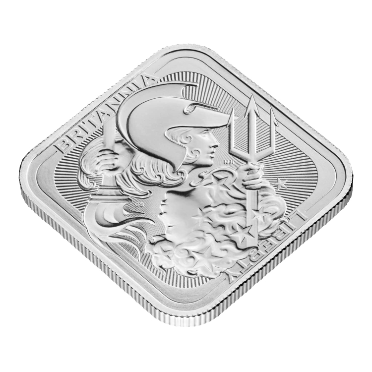 Britania and Liberty 1oz Silver Bar