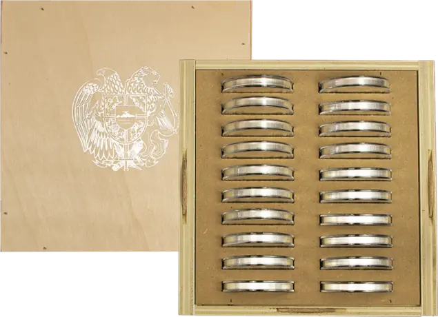 Armenia Noah's ark 5oz silver coin