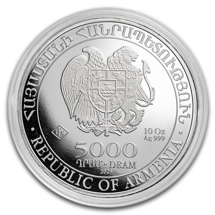 Armenia Noah's ark 10oz silver coin