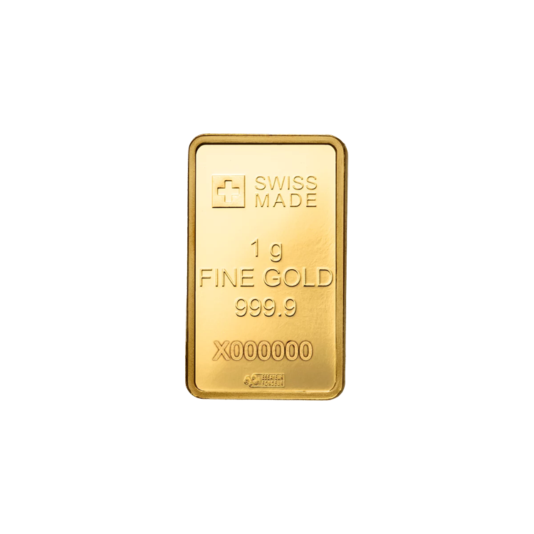 Pamp Suisse Roe Deer 1 gram Minted bar