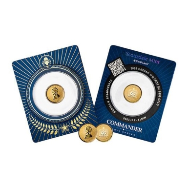 2025 Commander Series Caesar 1/10 oz Gold Coin