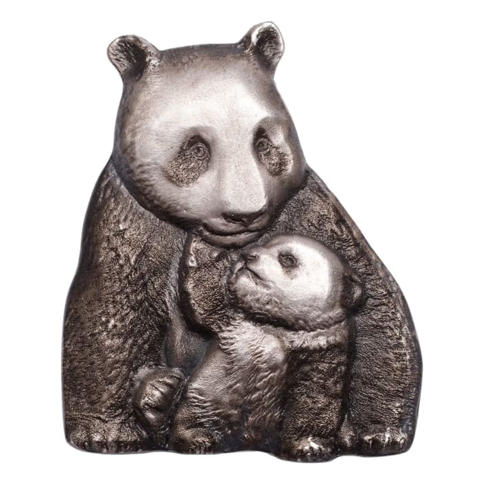 CIT Lucky Panda Silver 88 gram Proof Coin