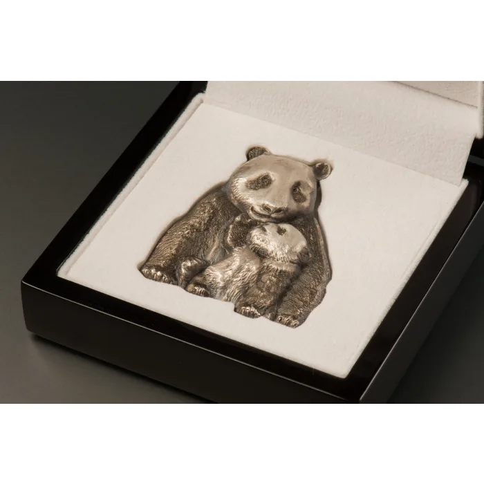 CIT Lucky Panda Silver 88 gram Proof Coin