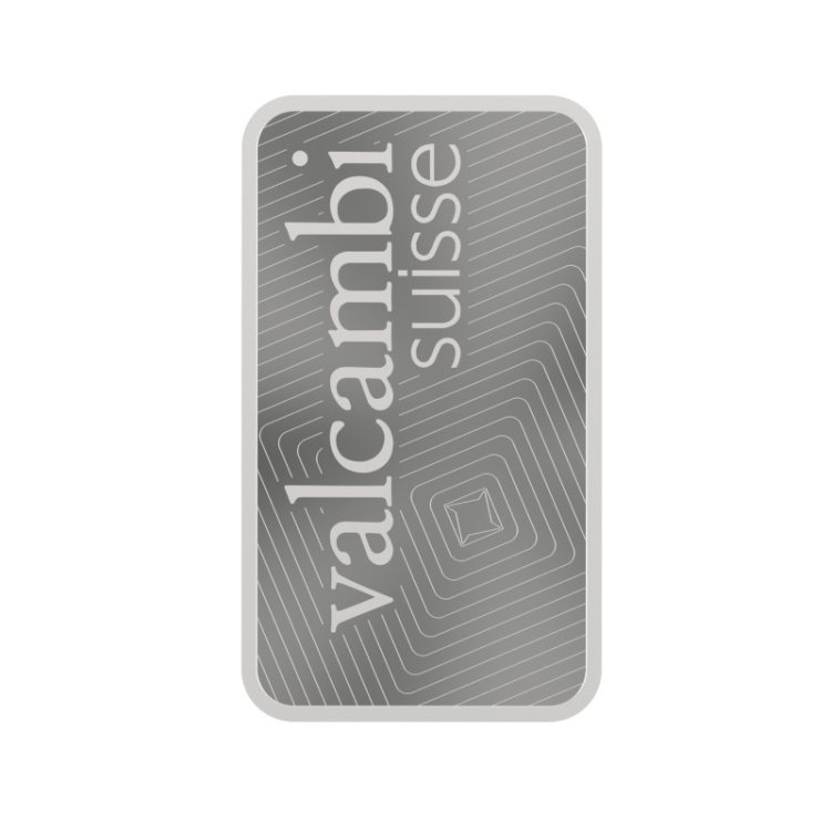 Valcambi Silver 100 gram minted bar