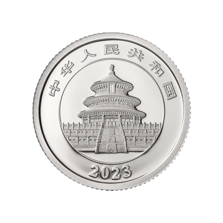 2023 Panda 3g Platinum Proof coin