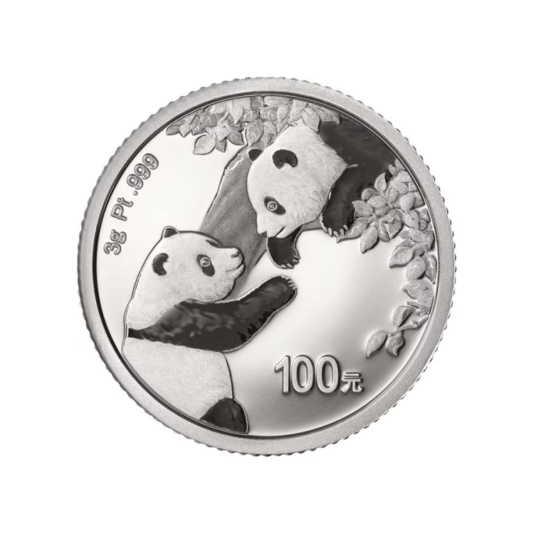 2023 Panda 3g Platinum Proof coin