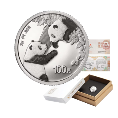 2023 Panda 3g Platinum Proof coin