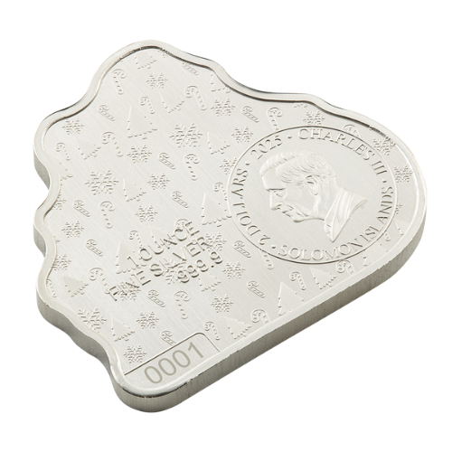 Pamp 2025 1oz Snowman Sleigh Ride Colorized Proof Silver Coin