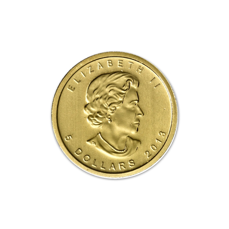 2013 Maple Leaf 1/10oz Gold Coin