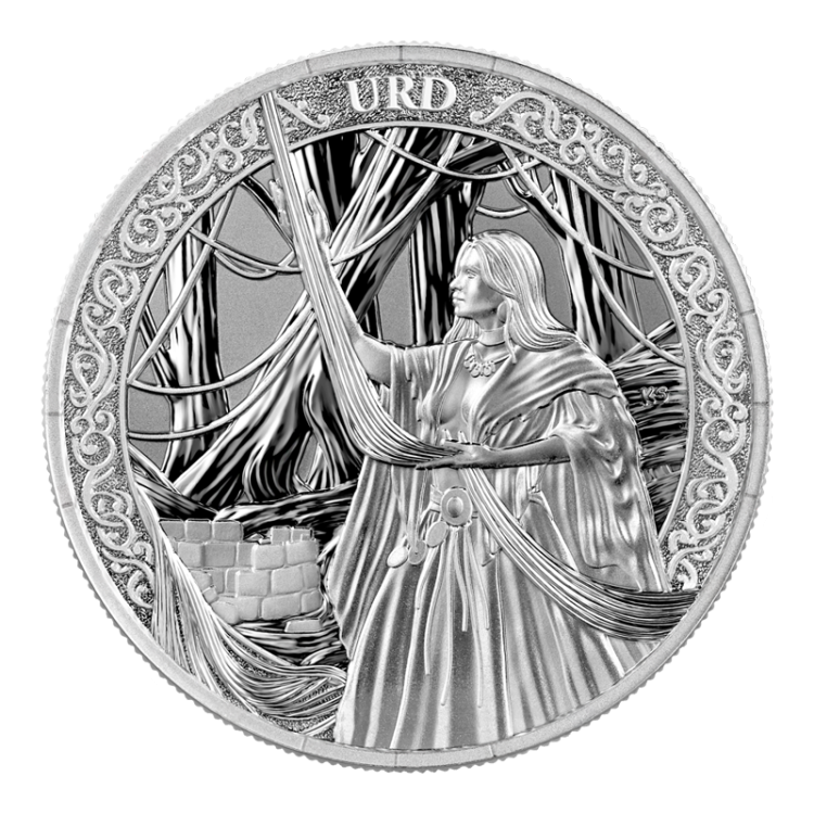 Germania mint 2026 Nords Urd 1oz silver coin
